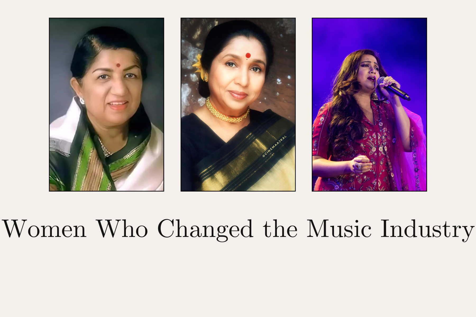Women Who Changed the Music Industry